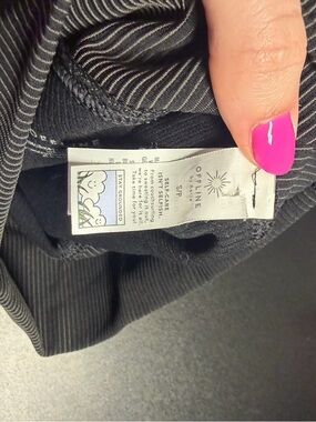 OFFLINE By Aerie Real Me XTRA Stripe Ribbed High Waisted 5" Bike Short